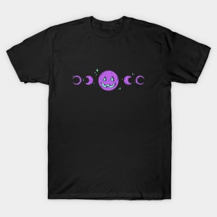 Jack O'Lantern Moon Phases - Treat T-Shirt